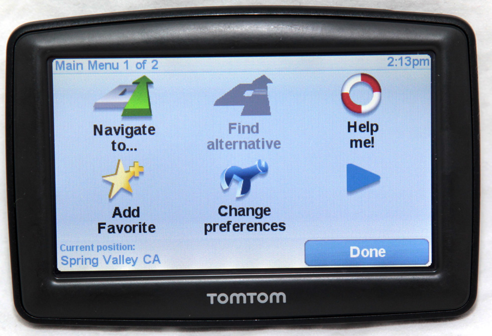 TomTom One XL 310 GPS Receiver Navigation System Free USA Map Updates